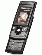 G600 - Samsung specifications and review