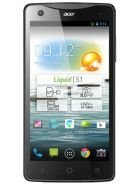 View detailed specs and review of Liquid S1 Liquid S1 - Acer specifications and review