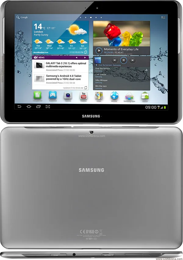 Galaxy Tab 2 10.1 P5100 - Samsung smartphone
