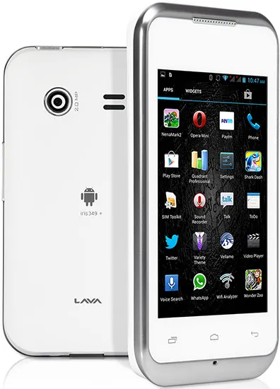 Iris 349+ - Lava smartphone