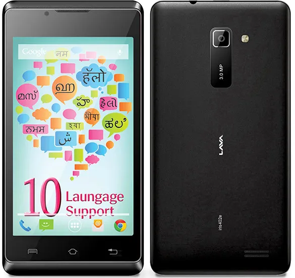 Iris 402e - Lava smartphone