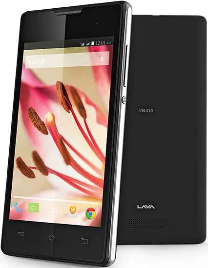 Iris 410 - Lava smartphone