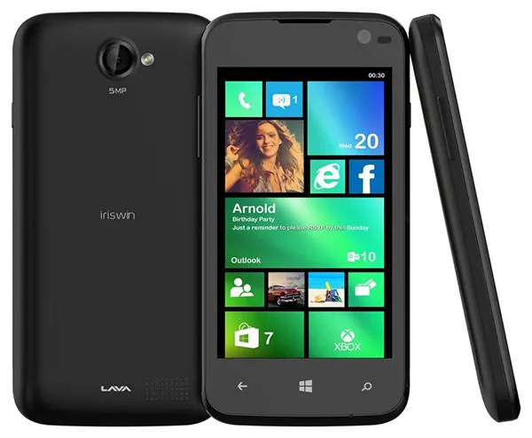 Iris Win1 - Lava smartphone