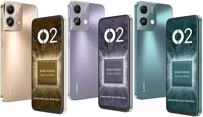 O2 - Lava smartphone
