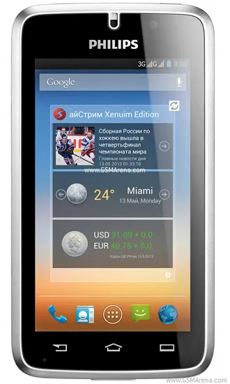 W8500 - Philips smartphone