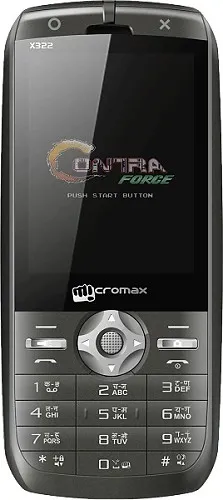 X322 - Micromax smartphone